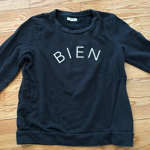 Madewell BIEN FAIT Sweatshirt, Large - Picture 1 of 3
